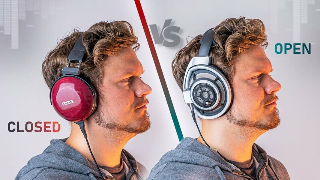 Auriculares abiertos vs cerrados