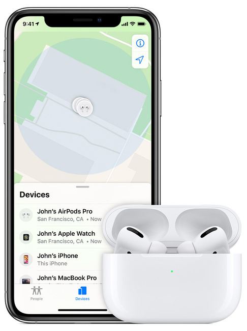 Jak znaleźć AirPods w domu