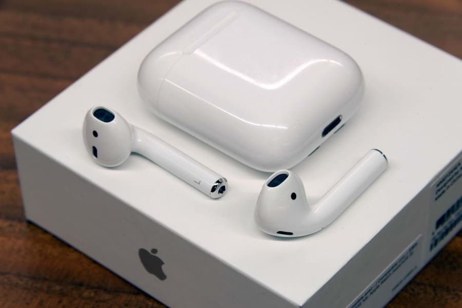 אוזניות Bluetooth הטובות ביותר Apple AirPods 2