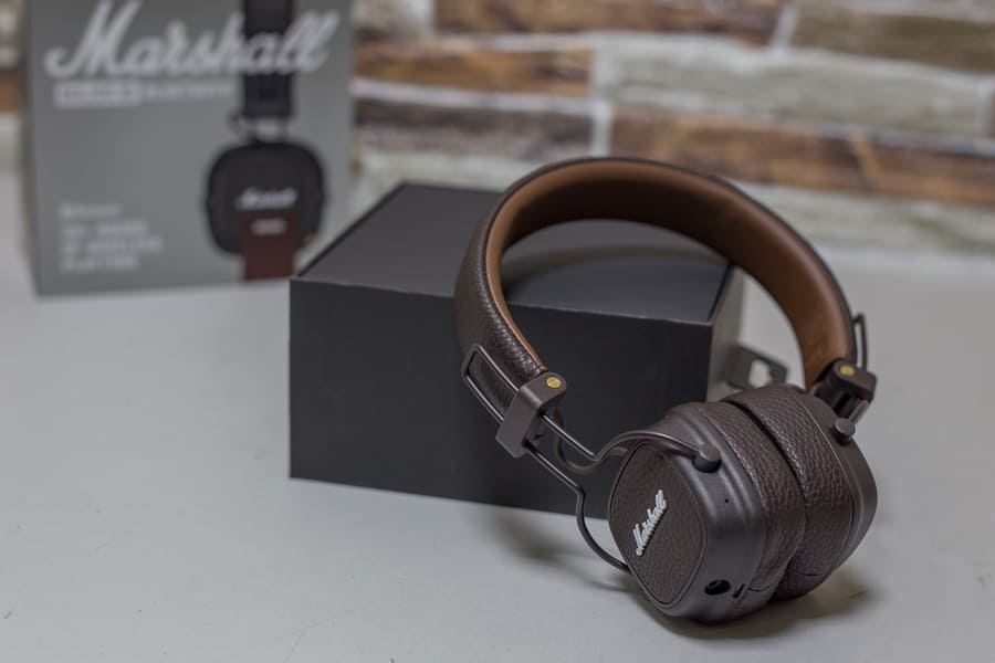 Marshall Major III Bluetooth-hörlurar med bra bas