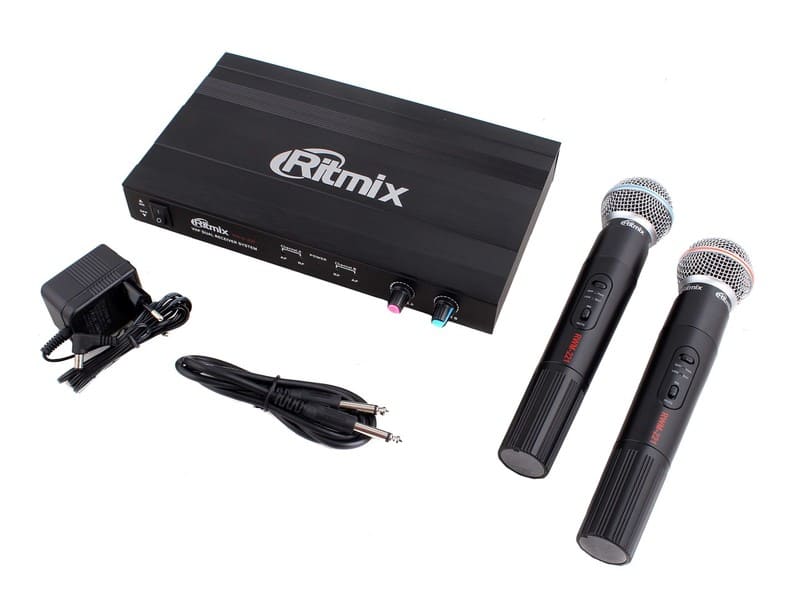 أفضل الميكروفونات اللاسلكية Ritmix RWM-221