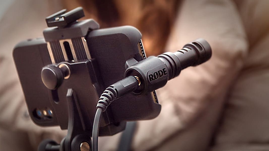 labākie bezvadu mikrofoni Rode Videomic Me