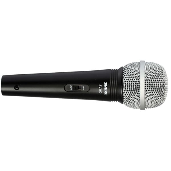 ไมโครโฟนราคาประหยัดที่ดีที่สุด Shure SV100-a