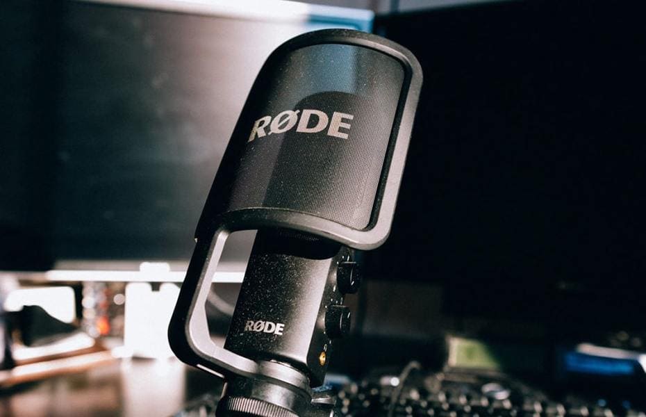 ไมโครโฟนสำหรับเล่นเกม RODE NT-USB ที่ดีที่สุด