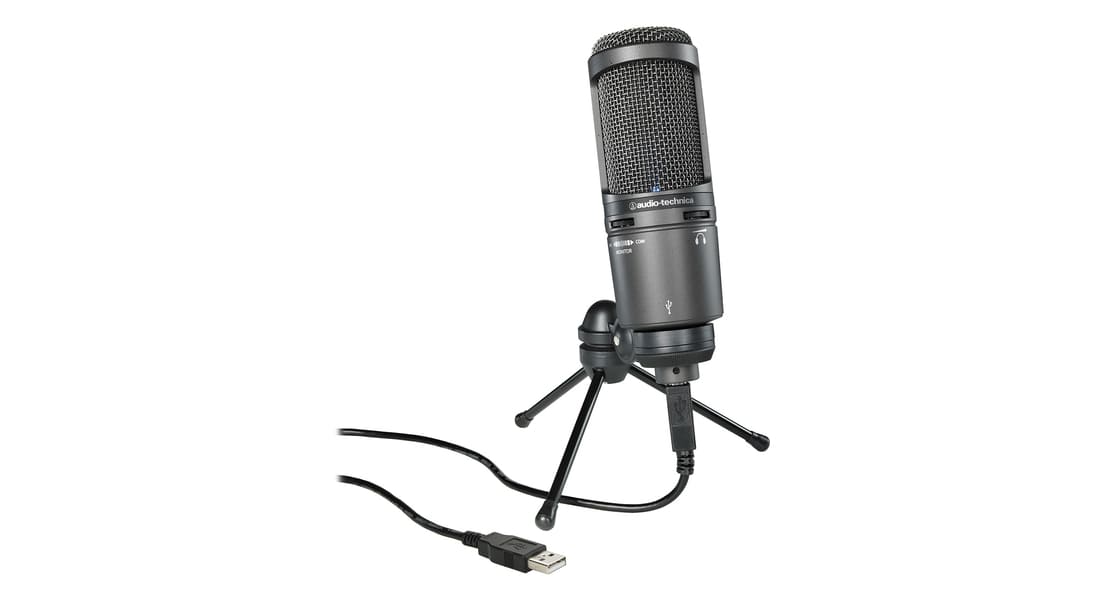 أفضل ميكروفون AT2020USB + Audio-Technica